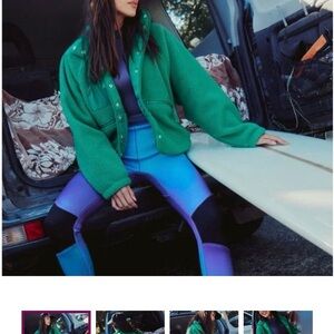 Hit the slopes by Free People NWT Green Glow